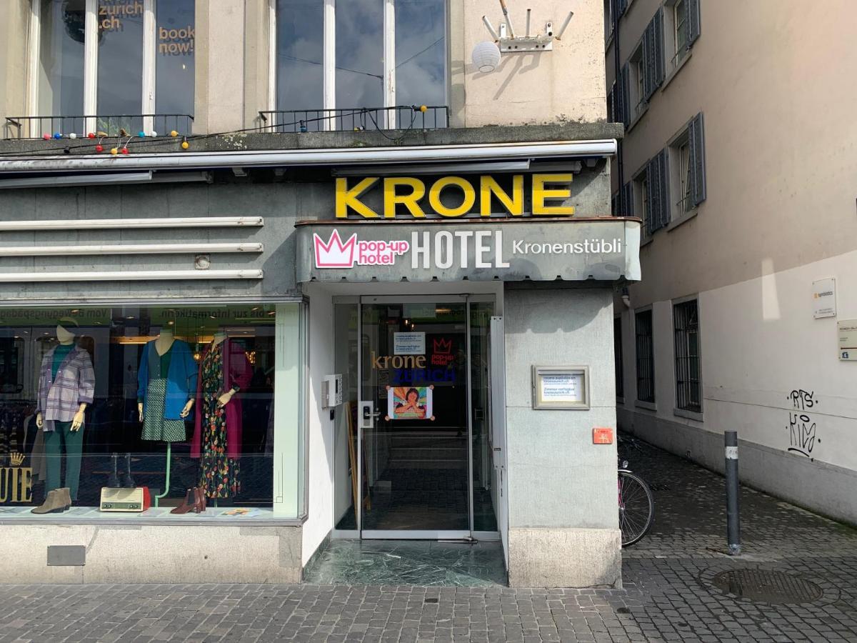 Pop Up Hotel Krone Zuerich Exterior photo